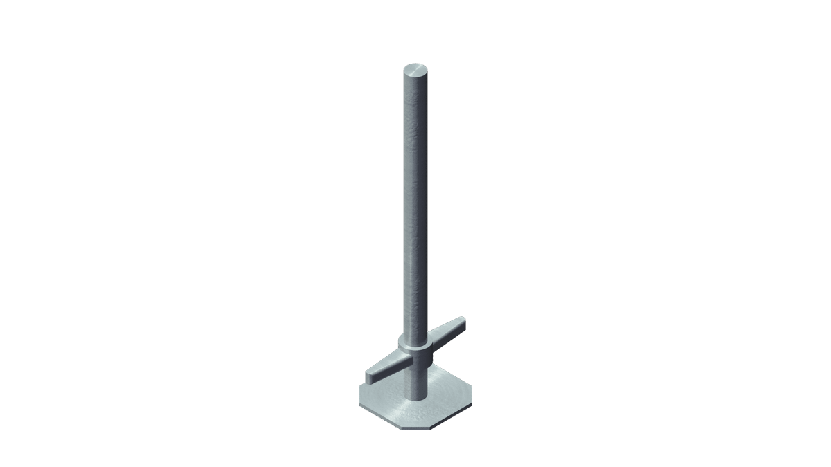 Layher – Fußspindel 60cm mieten