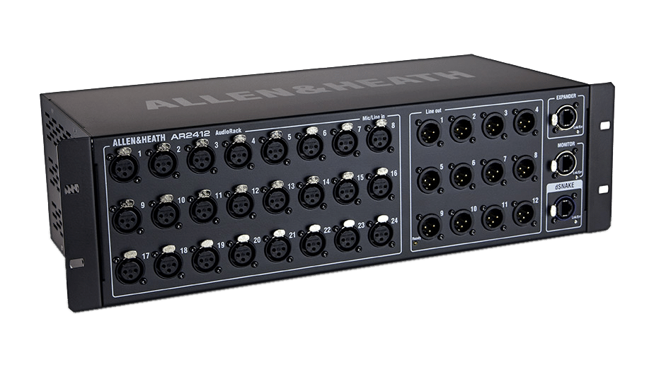Allen & Heath – AR2412 Digitale 24 Kanal Stagebox für Allen&Heath Qu und GLD Ser mieten