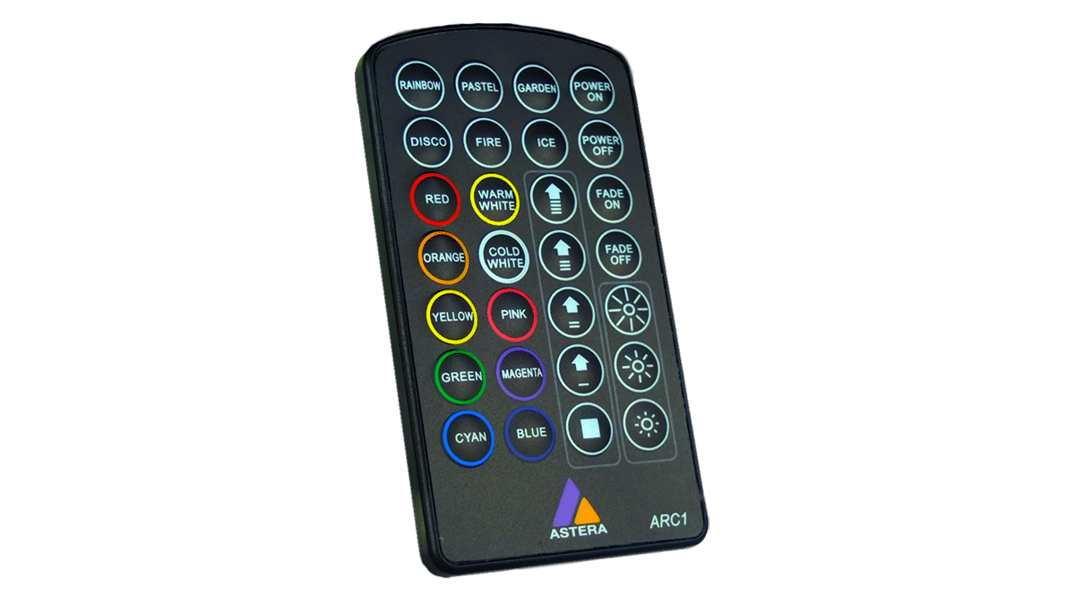 Astera – ARC1 Infrarotfernbedienung mit festen Programmen mieten