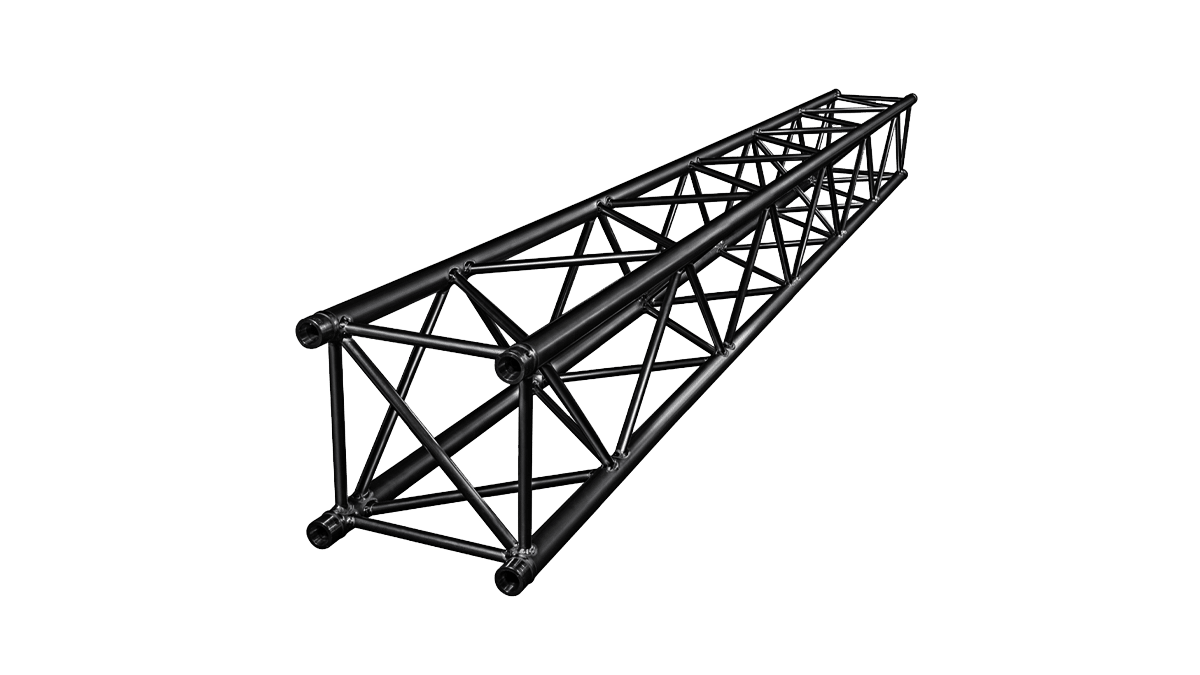 Prolyte – H40V-PC Traverse, 4m, P,schwarz, 40cm, 48x3mm, mit Konusverbinder mieten