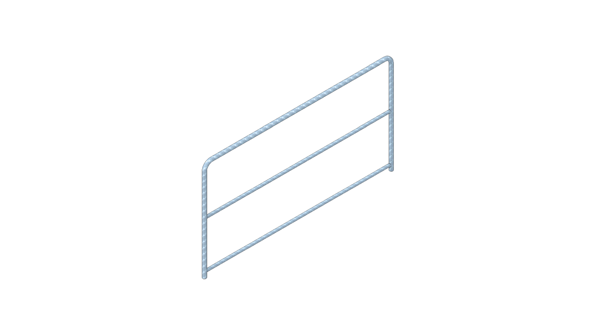 nivtec – Sicherheitsgeländer 185 cm x 100 cm mieten