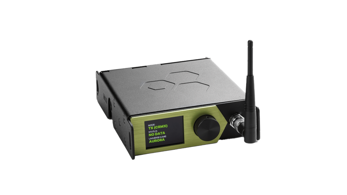Lumenradio – CRMX Aurora Wireless DMX/RDM Sender/Empfänger, 512 Kanäle, Bluetoot mieten
