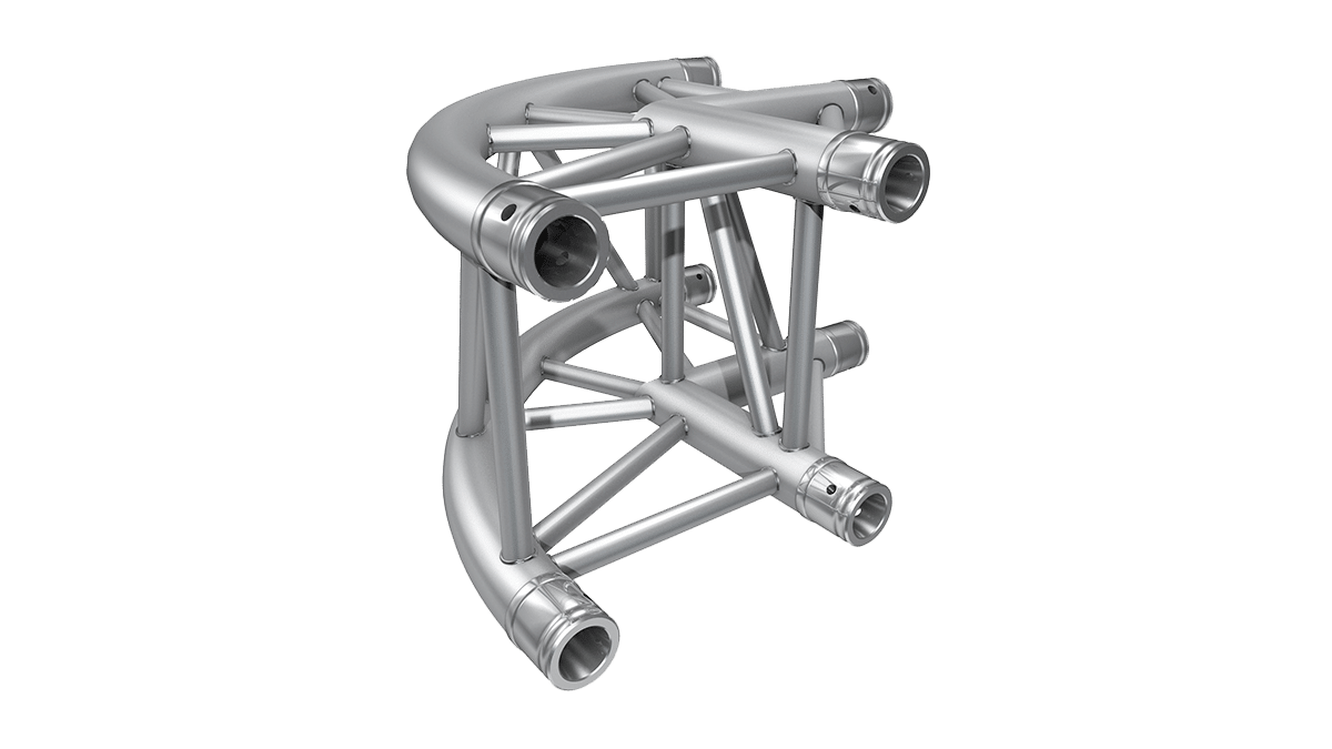 Global Truss – F34 Ecke 2-Weg C21 90° abgerundet mieten