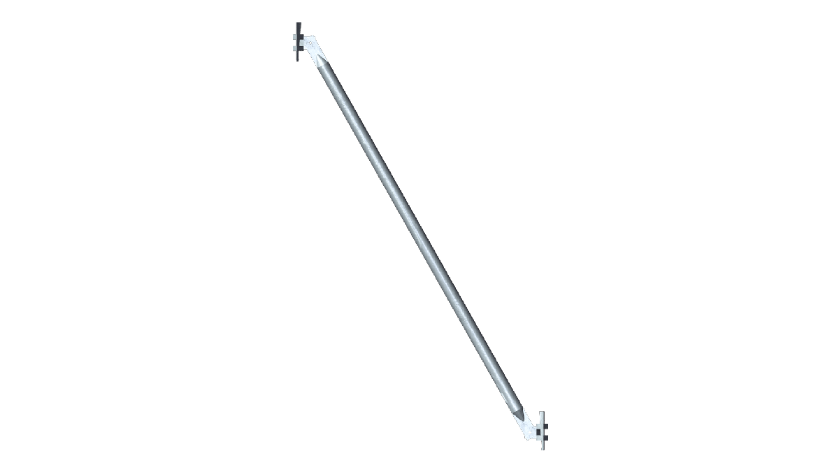 Layher – Diagonale 1,0m x 1,5m Höhe mieten