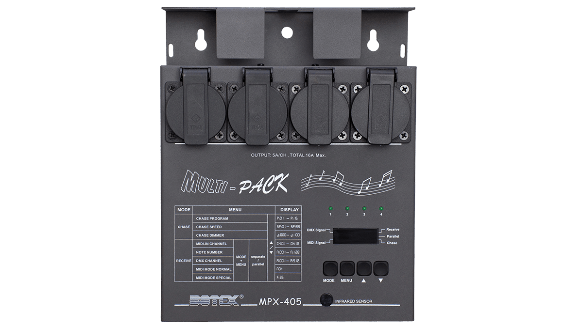 Botex – MPX 405 Dimmer mit 4 Kanälen 5A/CH mieten