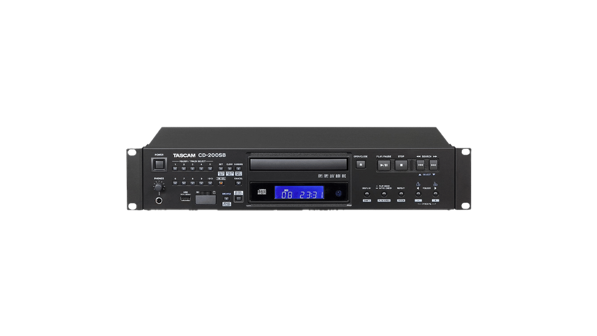 Tascam – CD-200SB | CD-Player inkl. USB & SD Reader mieten