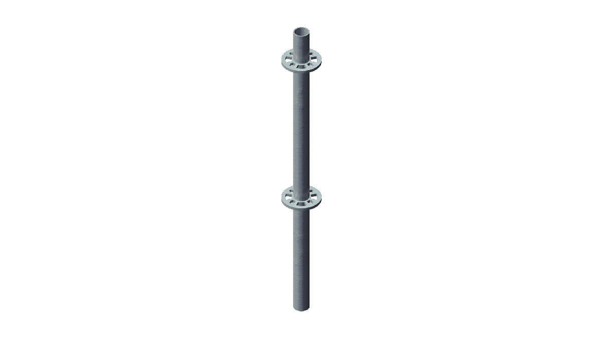 Layher – Stiel 1,0m ohne Rohrverbinder mieten