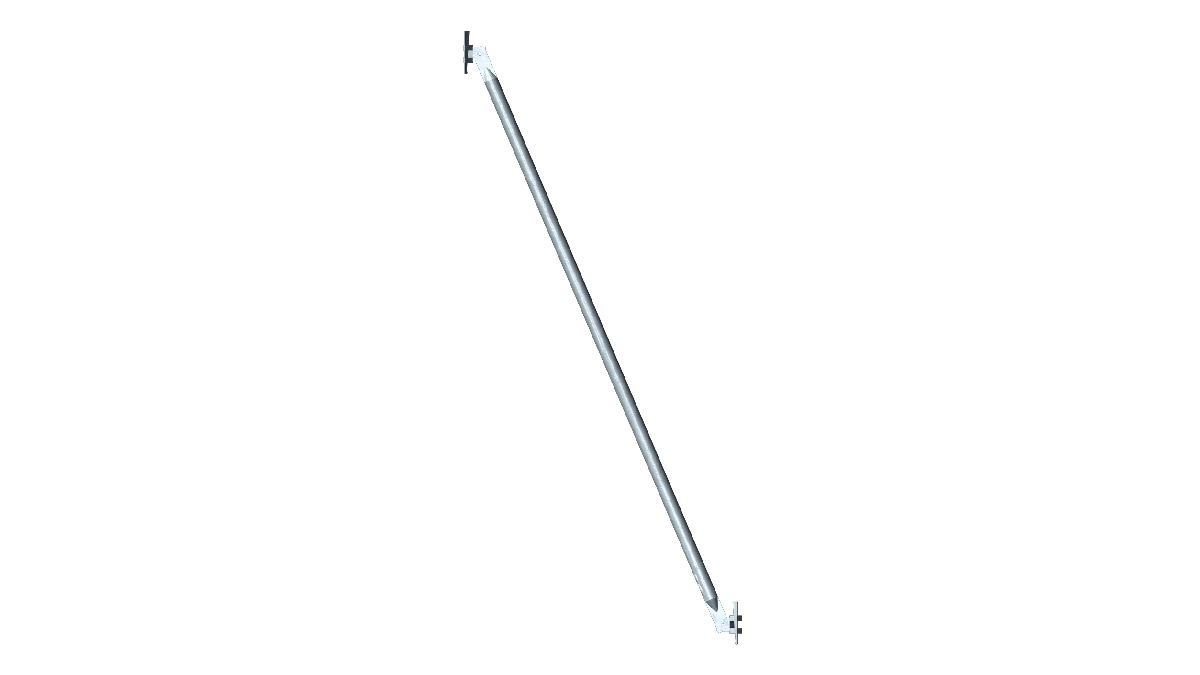 Layher – Diagonale 1,0m x 2,0m Höhe mieten