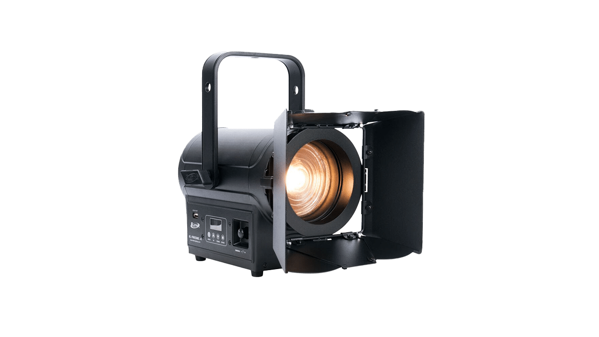 Elation – KL Fresnel 4″ 14°-30°, 50W, 3000K, Stufenlinse mieten
