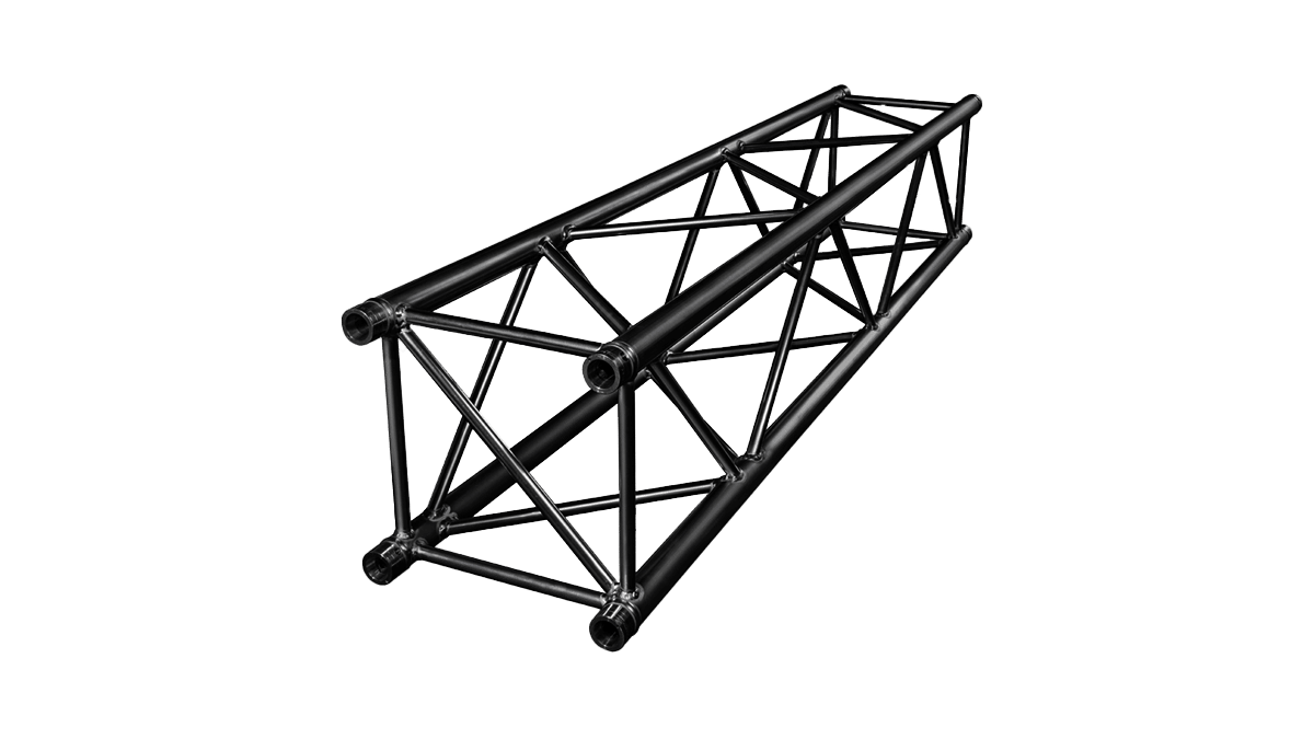 Prolyte – H40V-PC Traverse, 2m, P,schwarz, 40cm, 48x3mm, mit Konusverbinder mieten