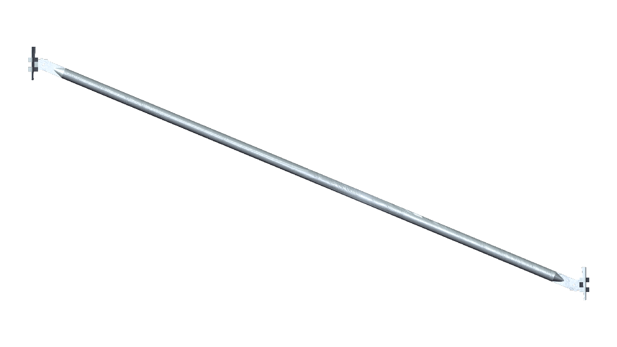 Layher – Diagonale 2,57m x 1,0m Höhe mieten