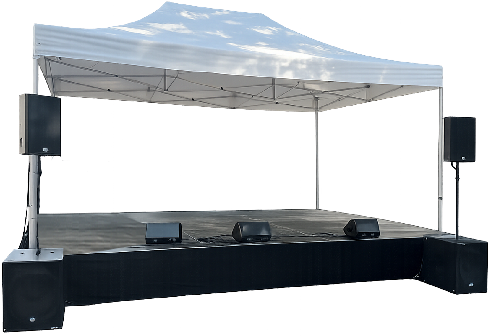 Bühne 6x4m
