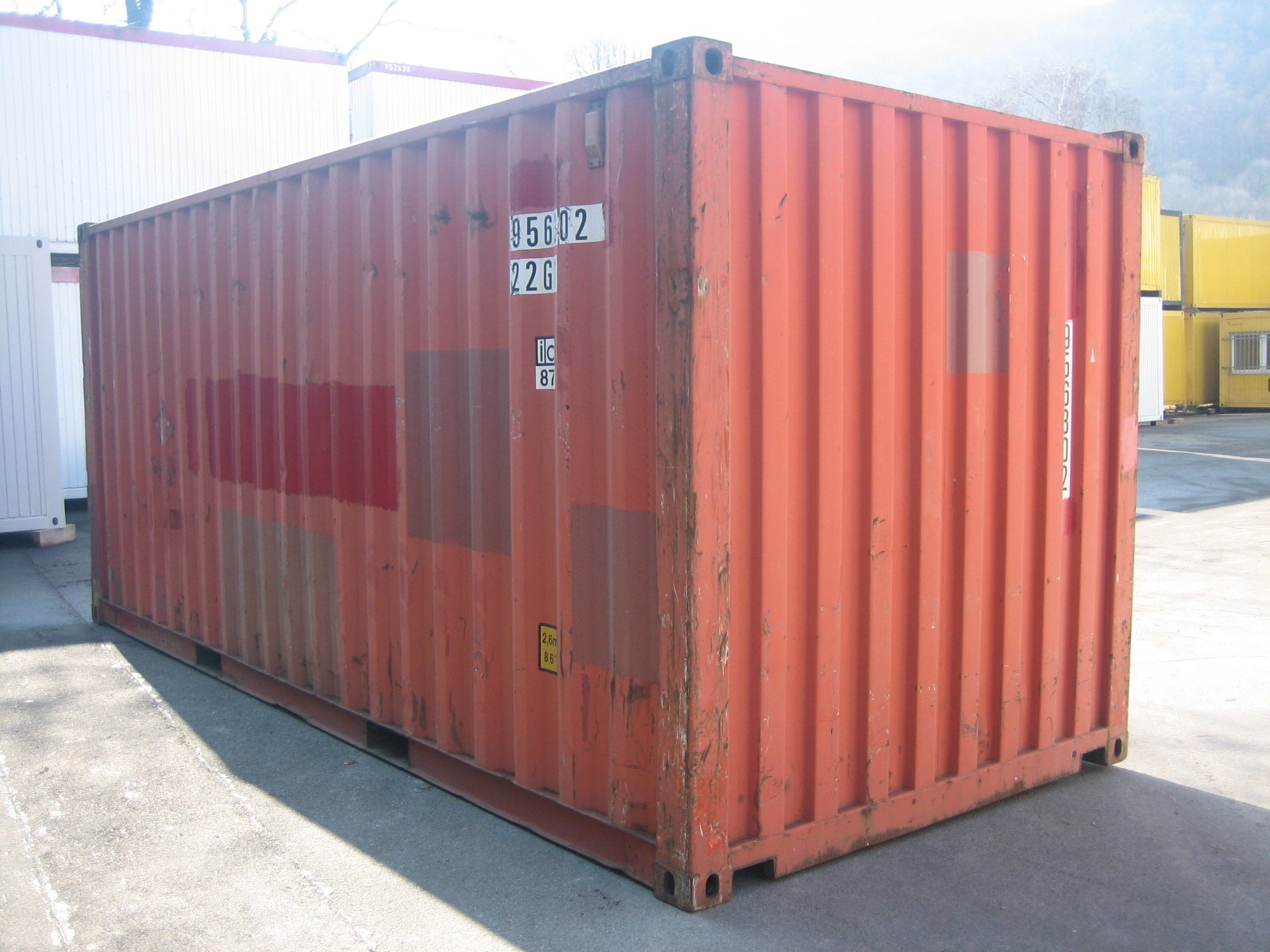Lagercontainer 20ft, Mietcontainer – 3