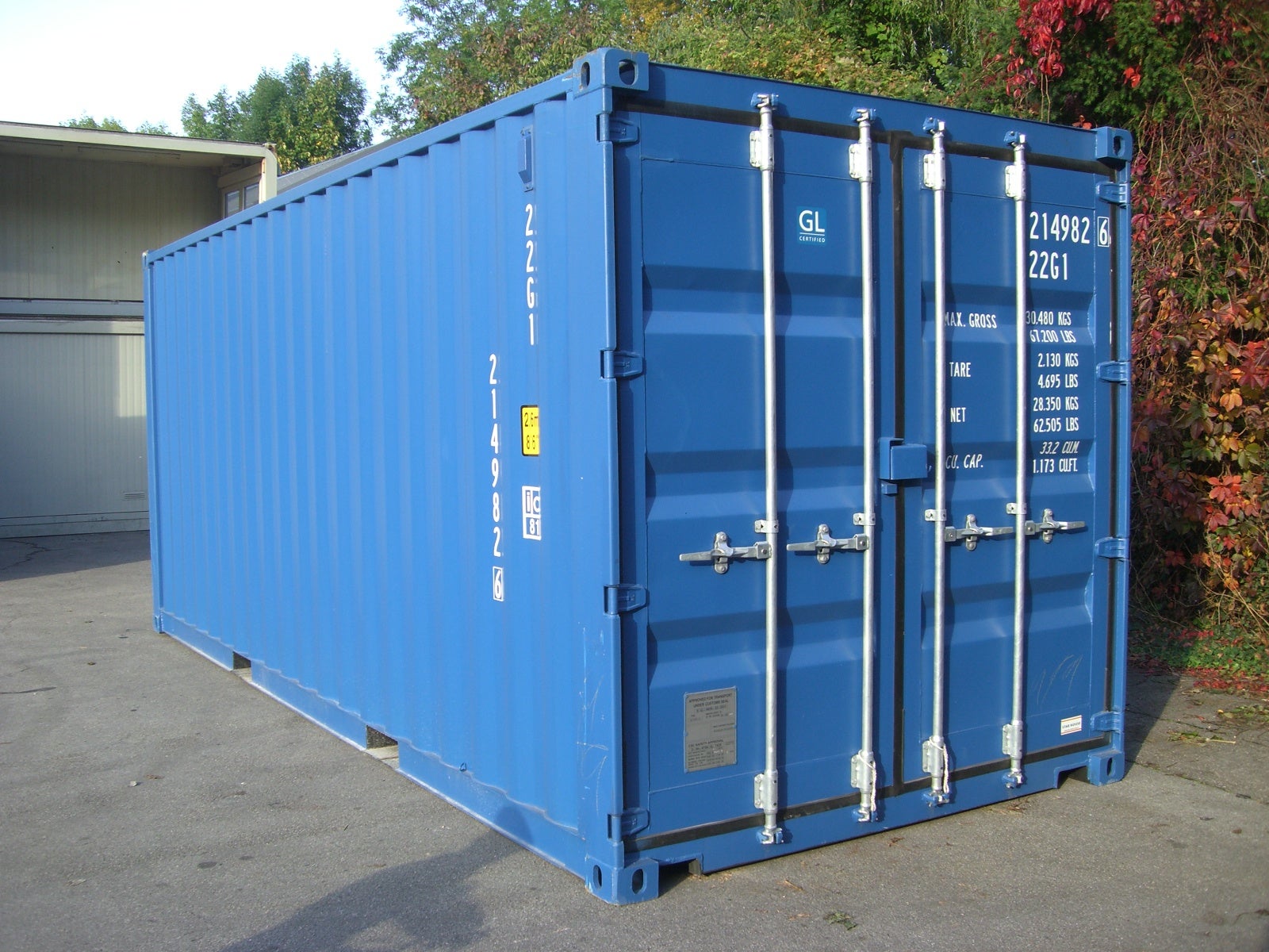 Lagercontainer 20ft, Mietcontainer