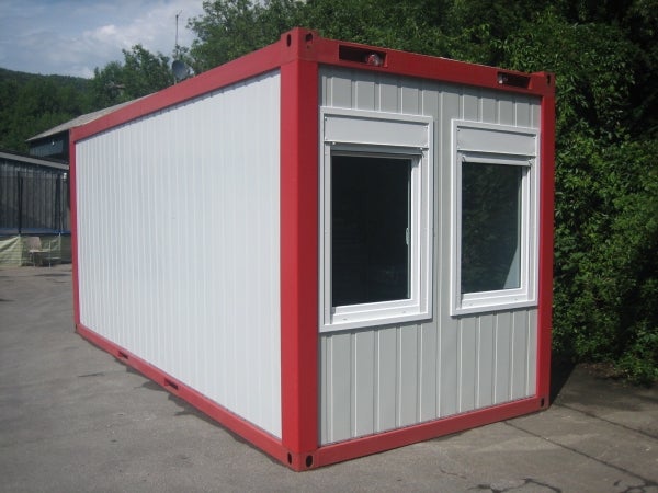 Bürocontainer, ca. 6,06 x 2,44 x 2,80, Mietcontainer