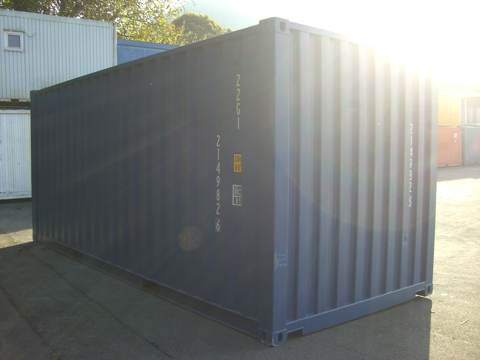 Lagercontainer 20ft, Mietcontainer – 4
