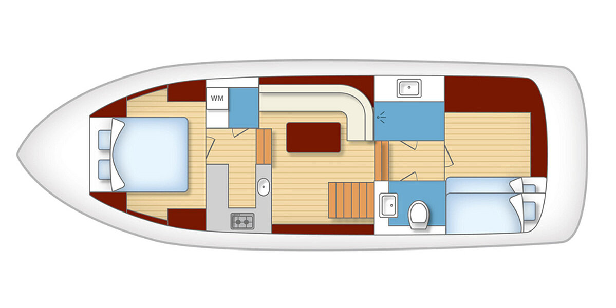 Jette - Jetten 37 AC mieten bei Müritz-Yacht-Management e.K. (Inhaber: Dipl.-Wjur. Andreas M
