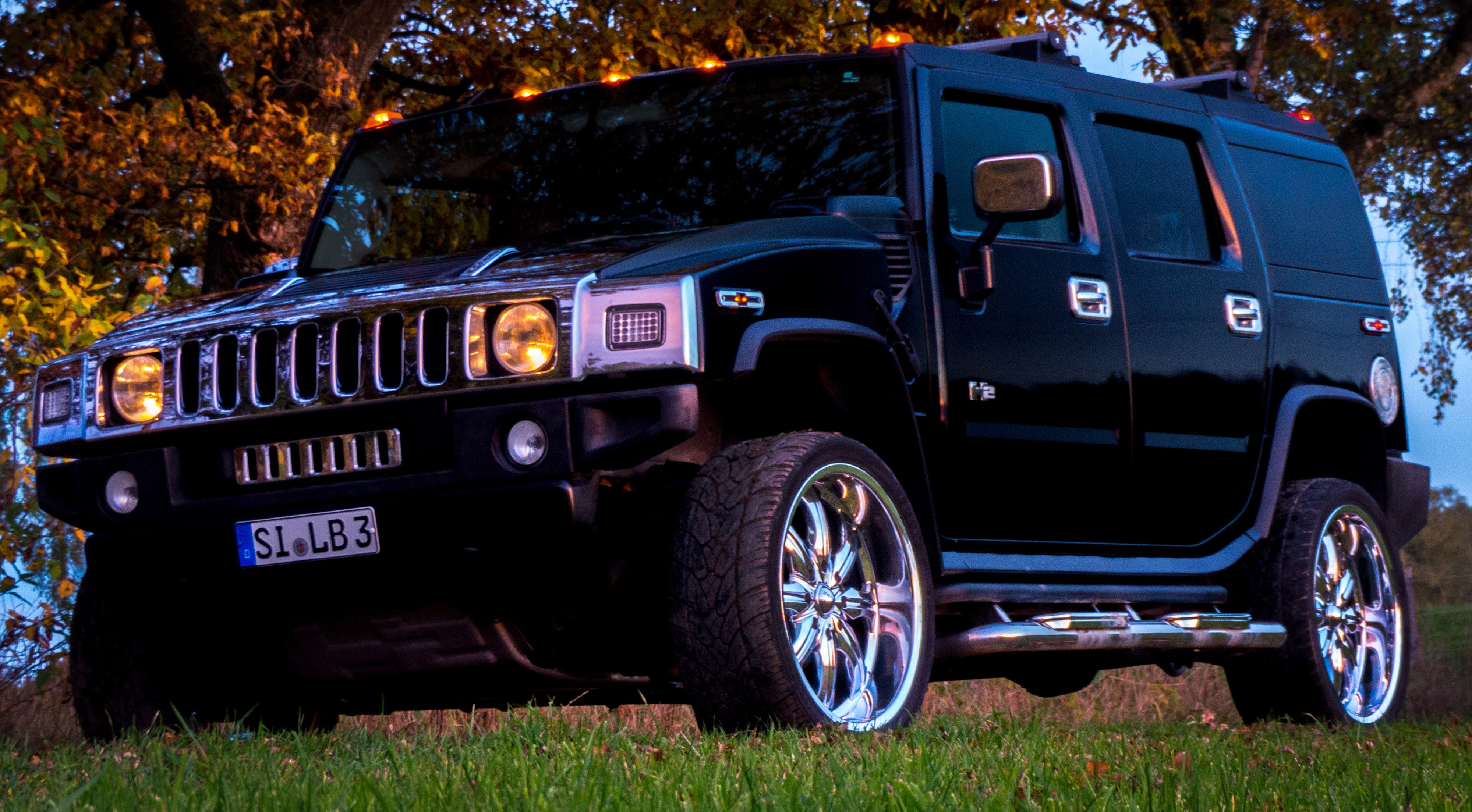 MEGA HUMMER H2 zum ***SELBER FAHREN***Der HUMMER H2 mit seiner Mega V8 Hamann Sortauspuffanlage und 24 Zoll Chromefelgen ist einzigartig!!! – 4