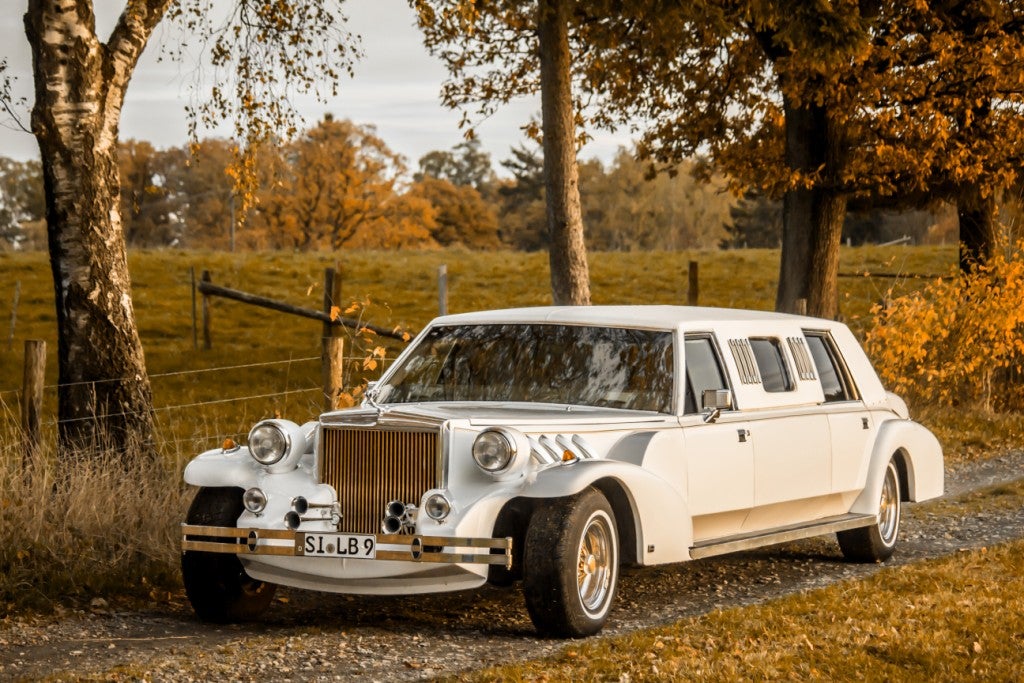 Excalibur-Stretchlimousine als Hochzeitsfahrzeug – 4