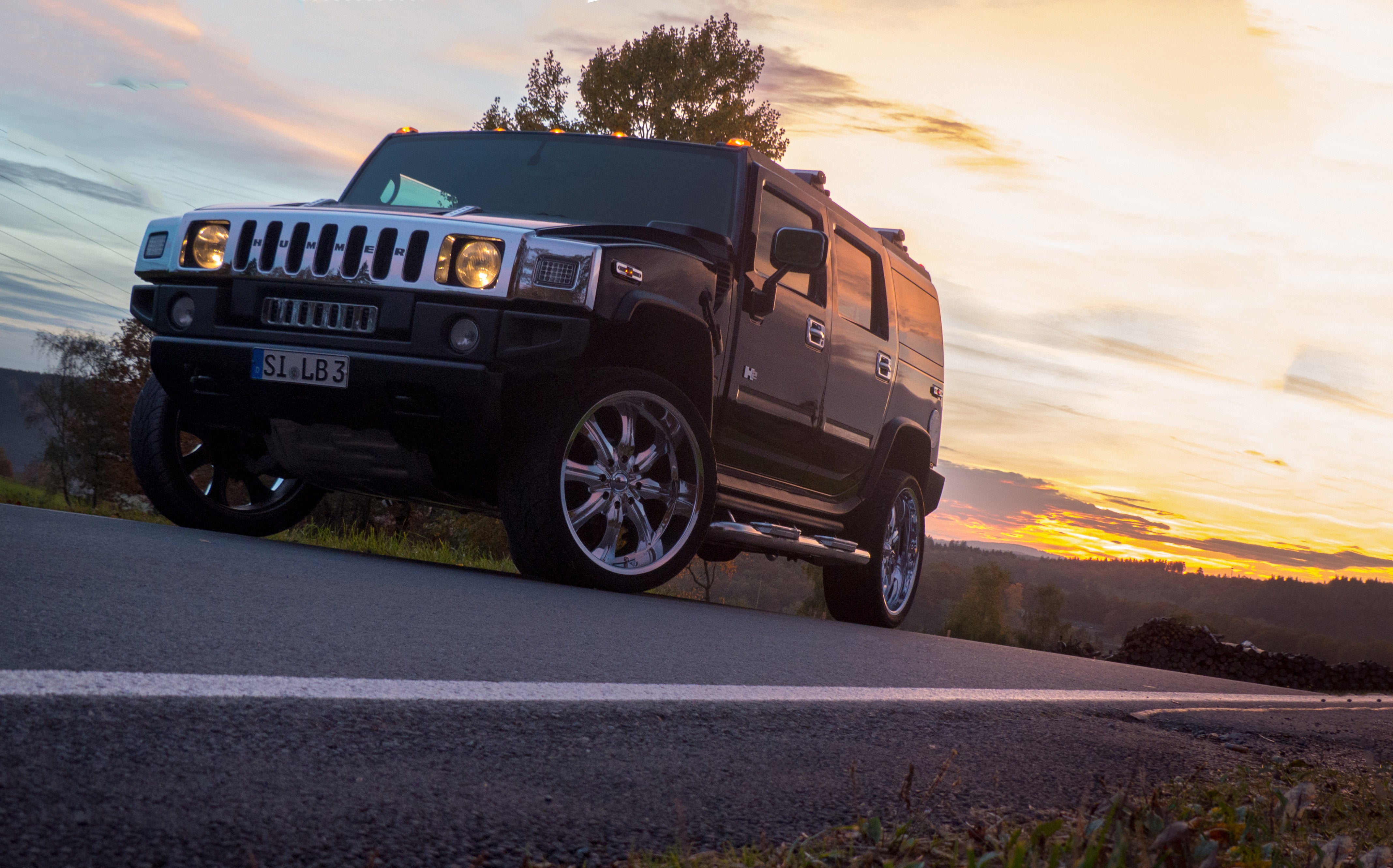 MEGA HUMMER H2 zum ***SELBER FAHREN***Der HUMMER H2 mit seiner Mega V8 Hamann Sortauspuffanlage und 24 Zoll Chromefelgen ist einzigartig!!! – 2