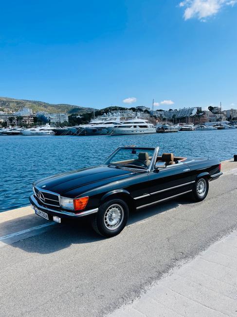 Mercedes V8 500SL 380SL Cabrio R107