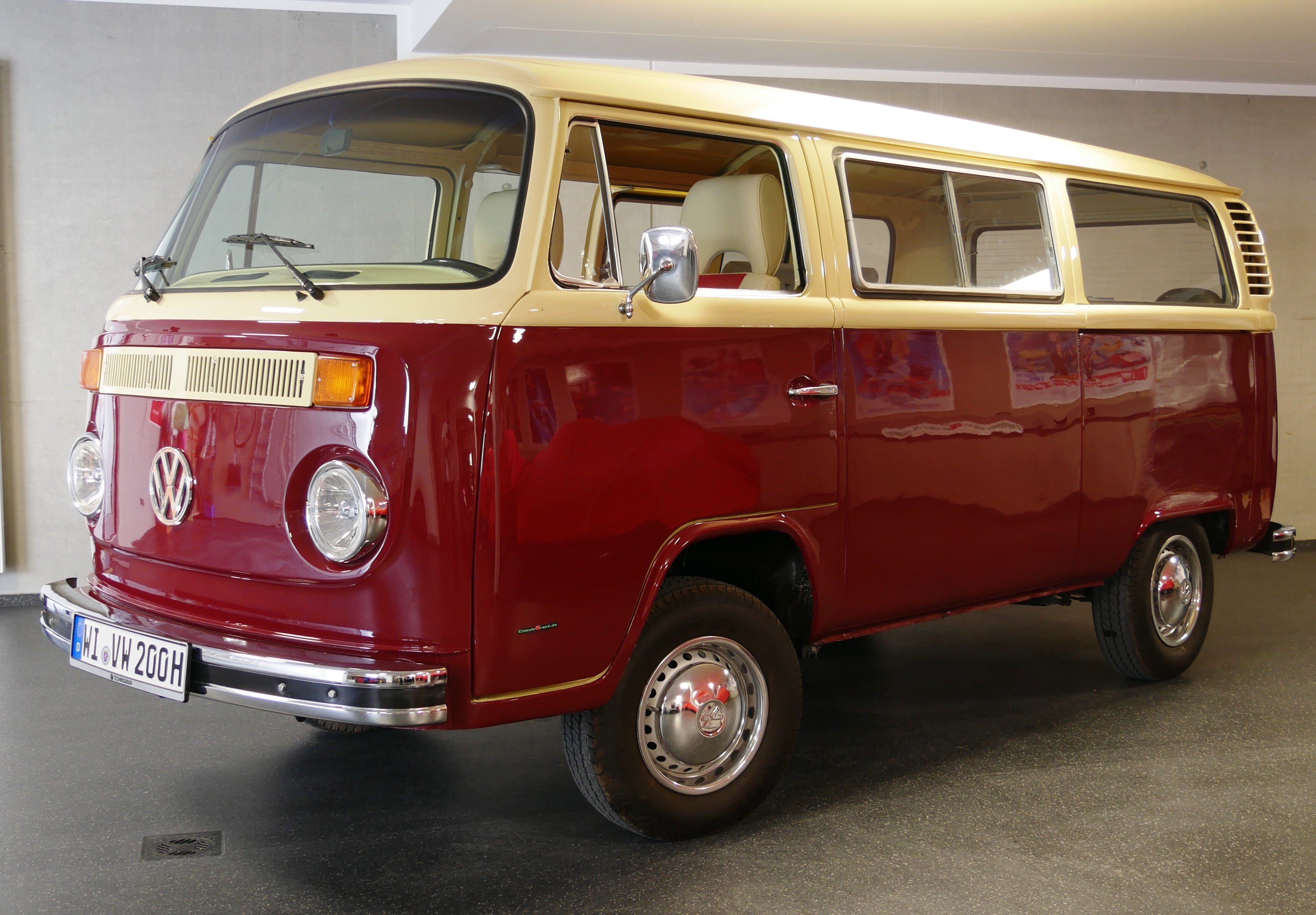 VW Bulli T2 Bus Fensterbus 8 Sitze für Selbstfahrer