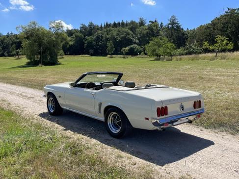 Ford Mustang Cabrio V8 1969 automatik Hochzeitsauto zum Selbstfahren – 4