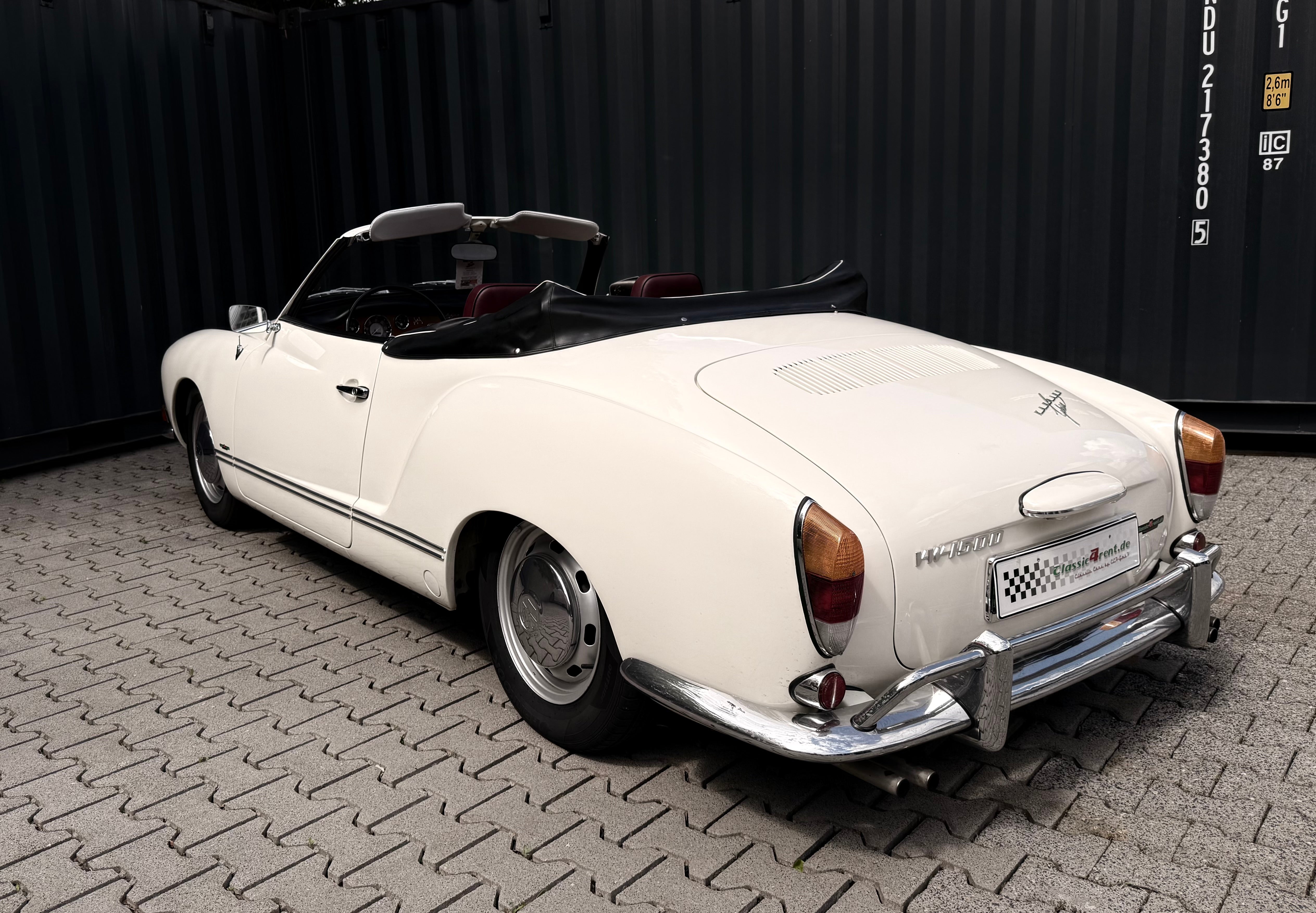VW Karmann Ghia Cabriolet für Selbstfahrer – 4