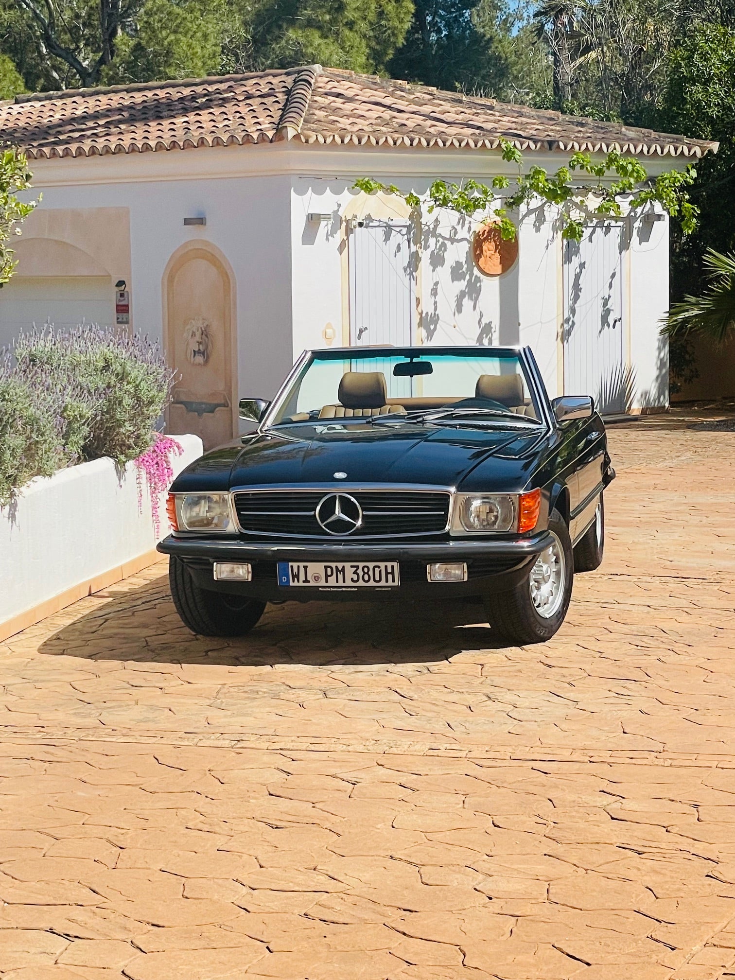 Mercedes V8  500SL 380SL Cabrio  R107 – 4