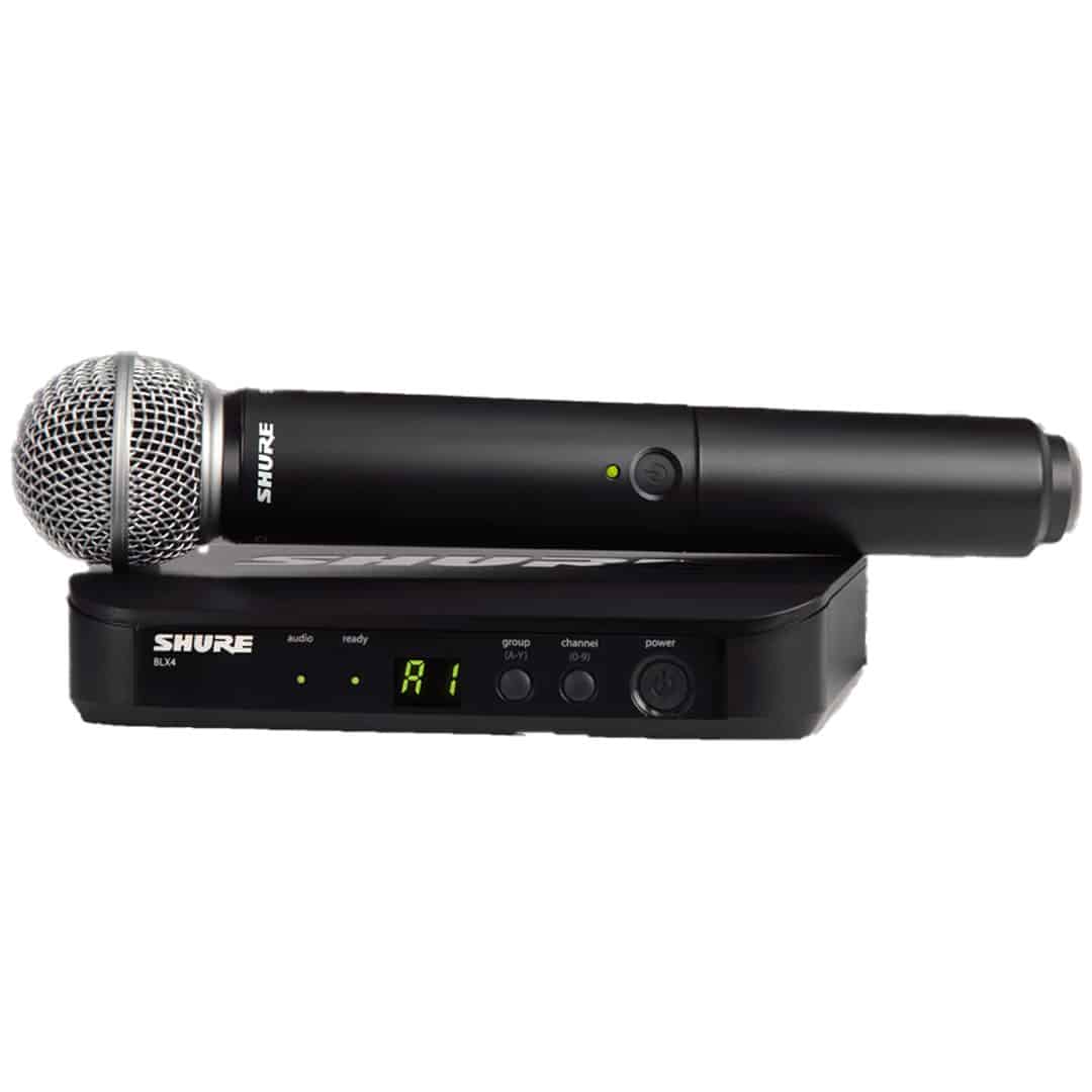 BLX24/SM58 Funksystem mit SM58 – Mikrofon mieten bei INAT Event GmbH