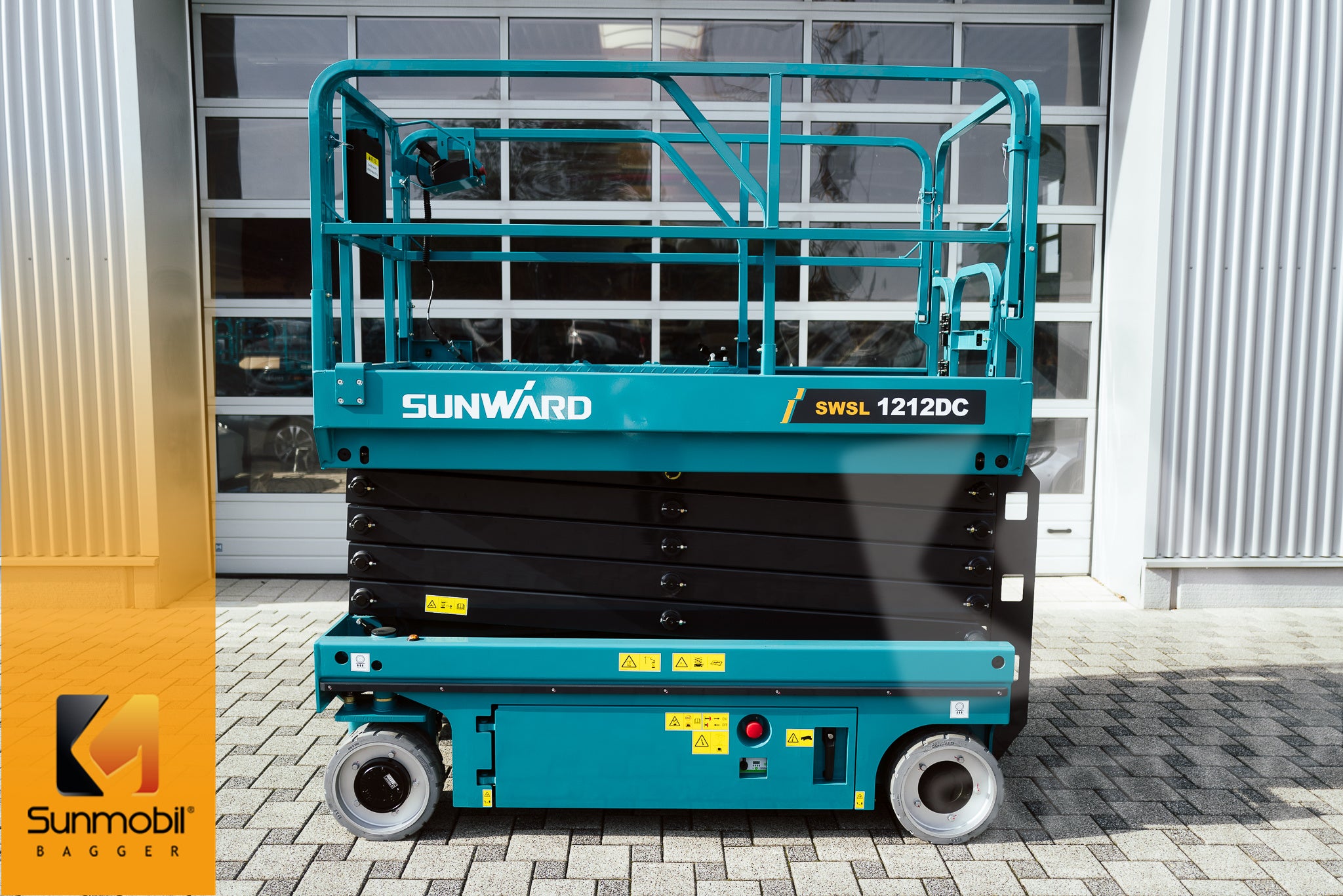 Scherenarbeitsbühne 12m elektrisch Sunward SWSL1212DC