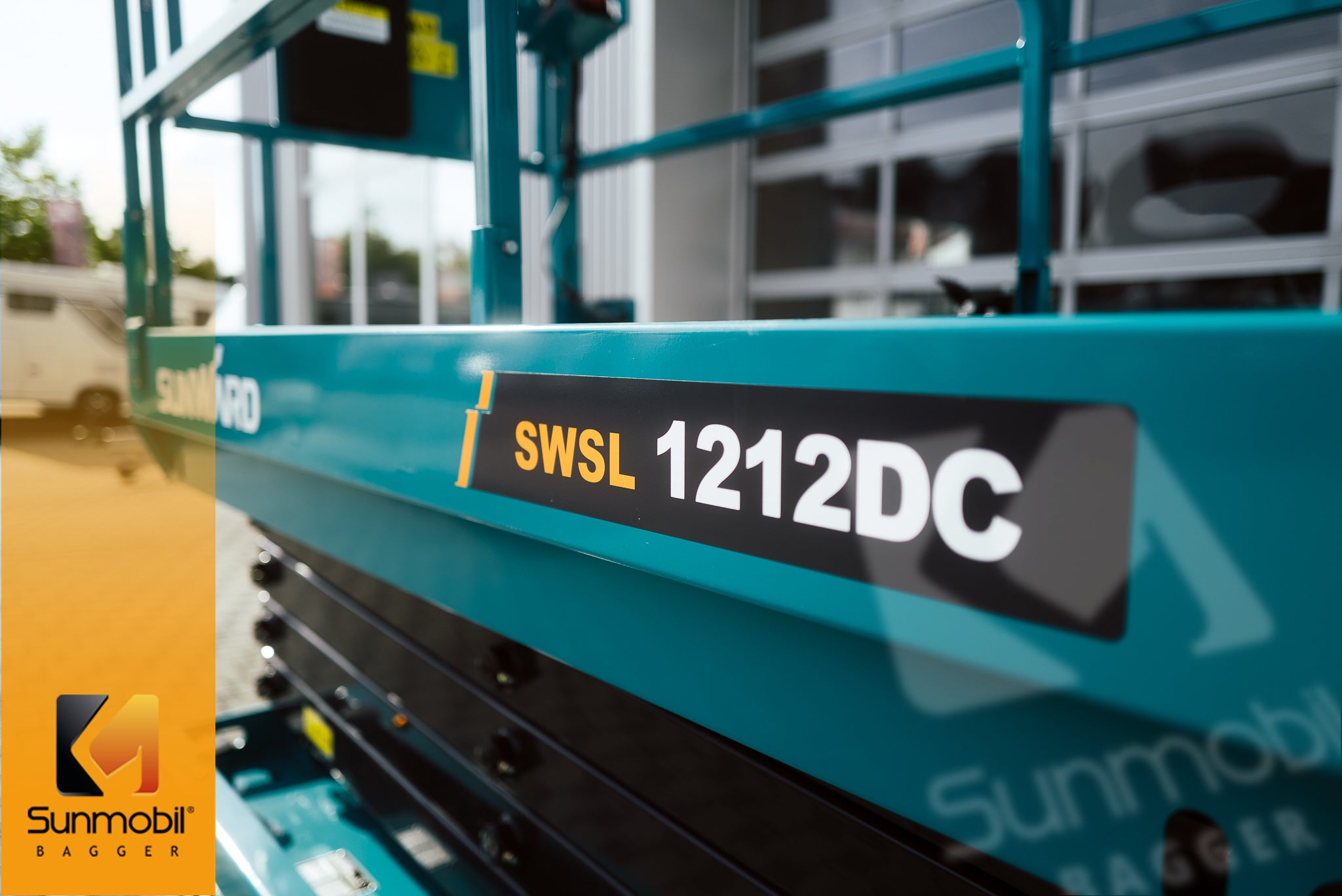 Scherenarbeitsbühne 12m elektrisch Sunward SWSL1212DC – 3