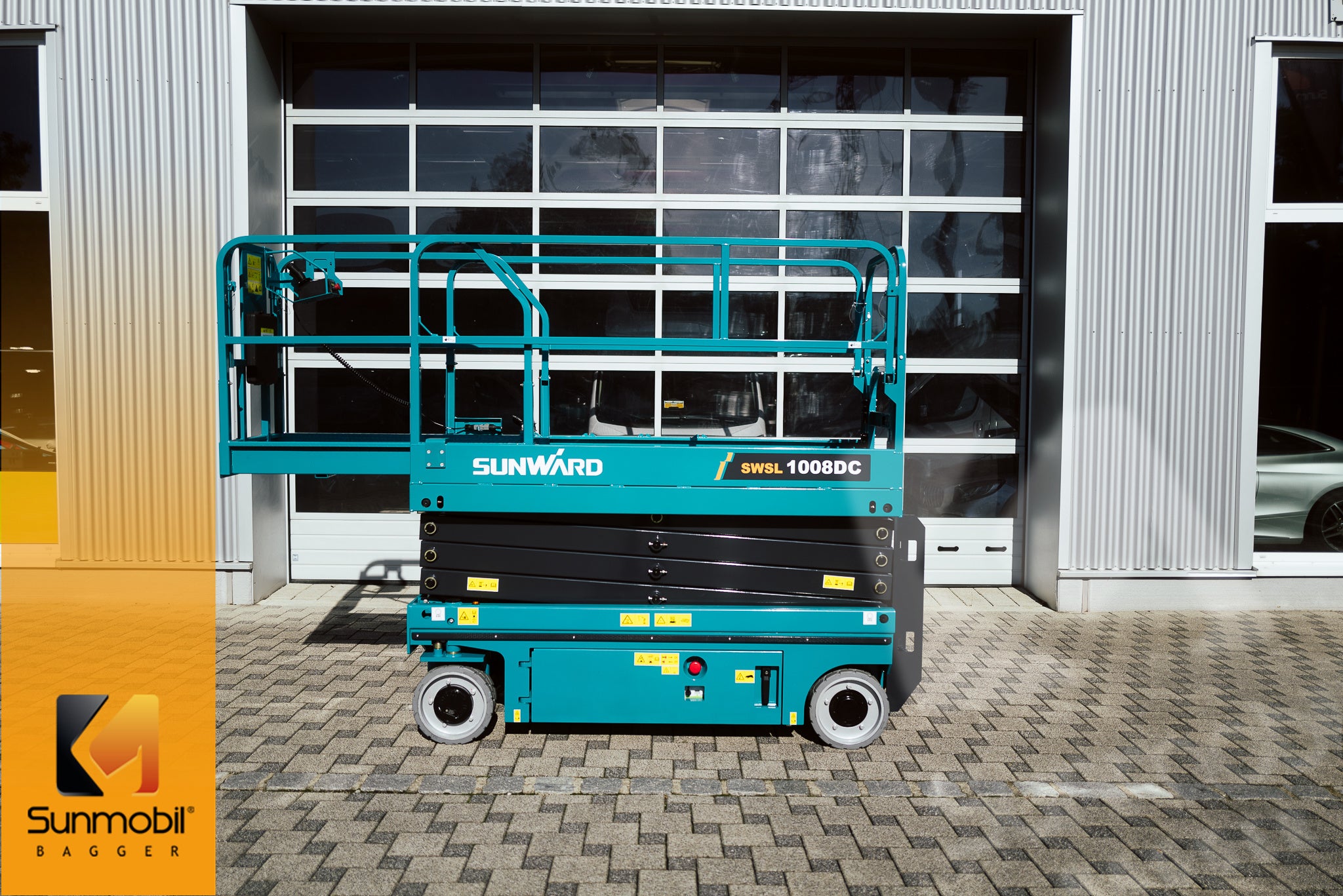 Scherenarbeitsbühne 10m elektrisch Sunward SWSL1008DC – 2