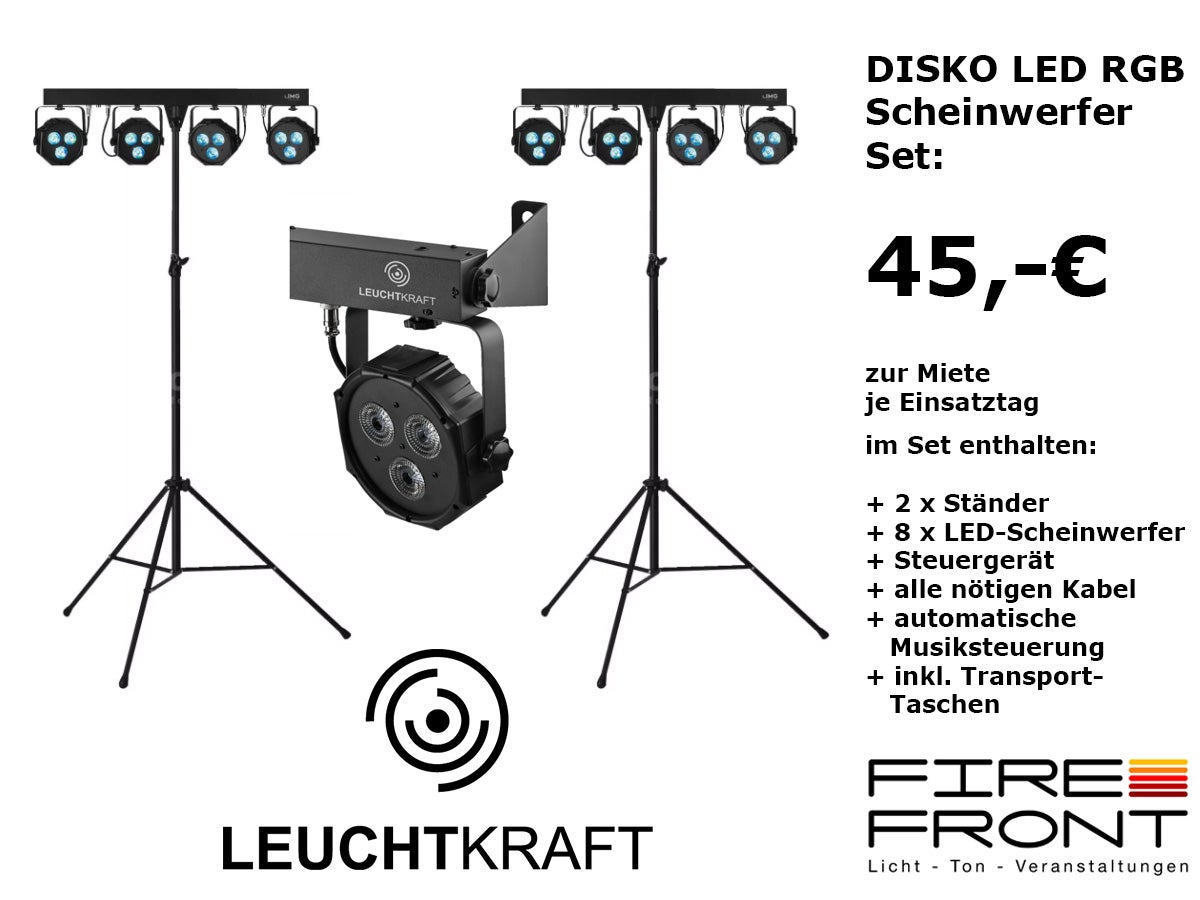 ✨Lichteffekte ✨Lichttechnik ✨ Derby ✨ Strobo ✨ Nebelmaschine ✨ Laser, LED RGB Spots ✨ – 3