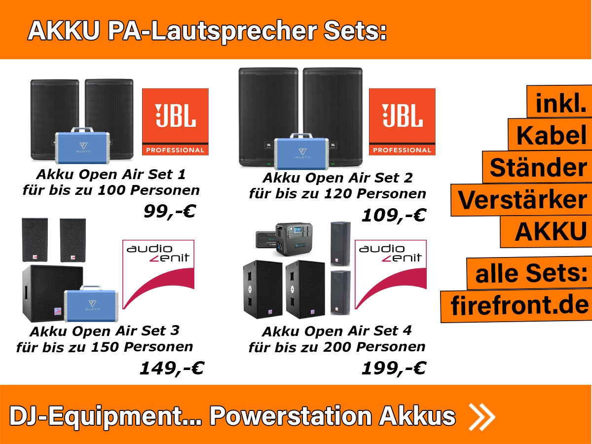 PA-Anlage, Tonanlage, Soundboks, Veranstaltungstechnik Mieten Berlin bei Firefront Licht Ton Veranstaltungen – 4