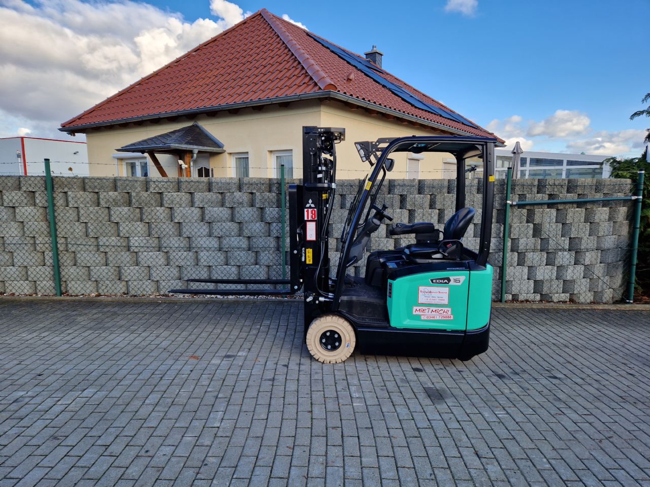 Mitsubishi FB16ACNT mieten bei Stapler-Service Schütze GmbH & Co. KG