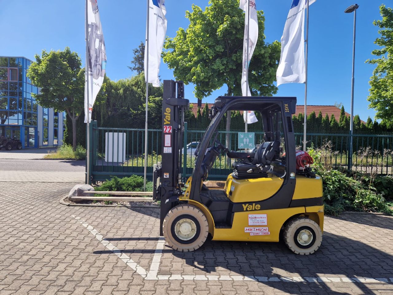Yale GLP25VXV2170 mieten bei Stapler-Service Schütze GmbH & Co. KG