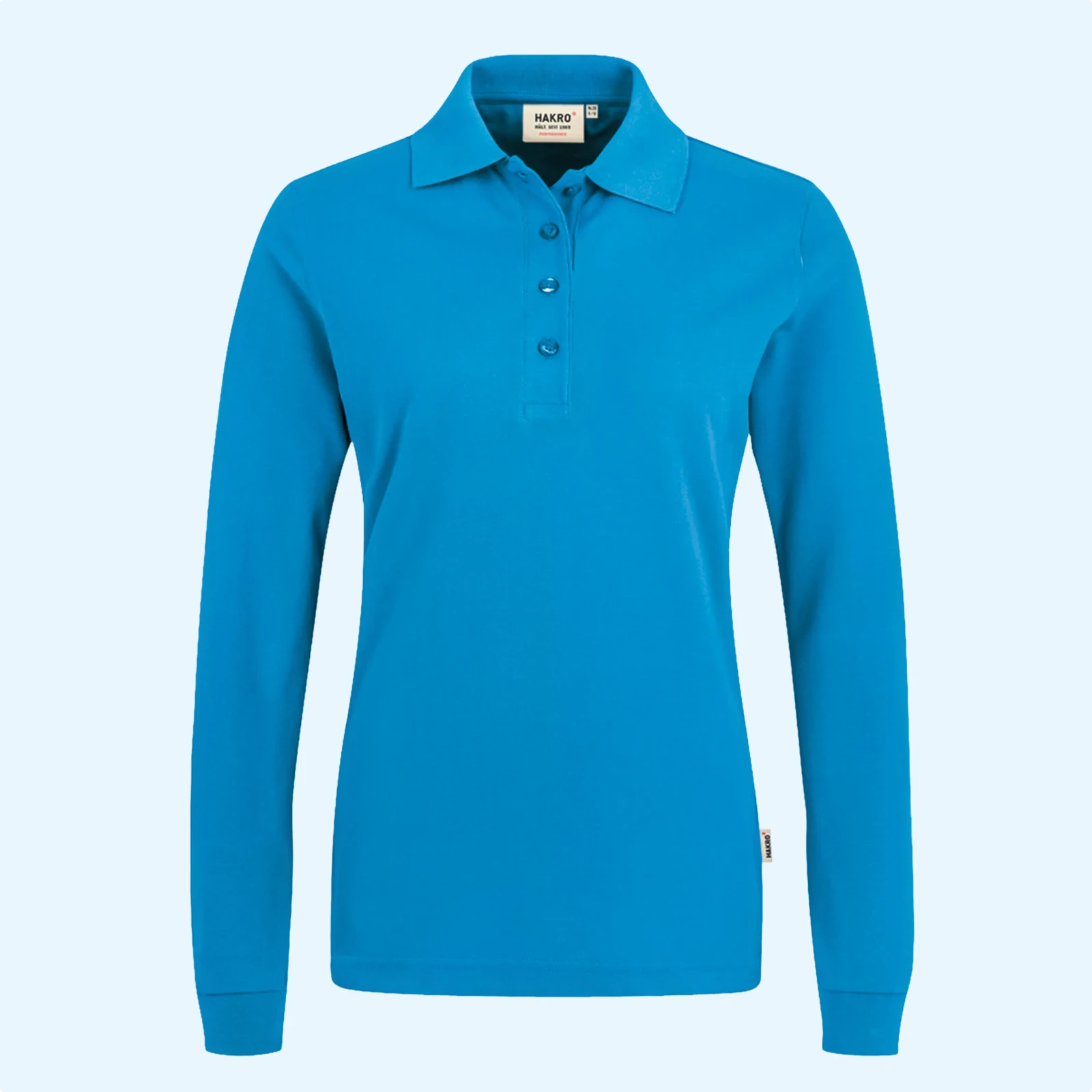 Damen Poloshirt langarm mieten bei Bardusch