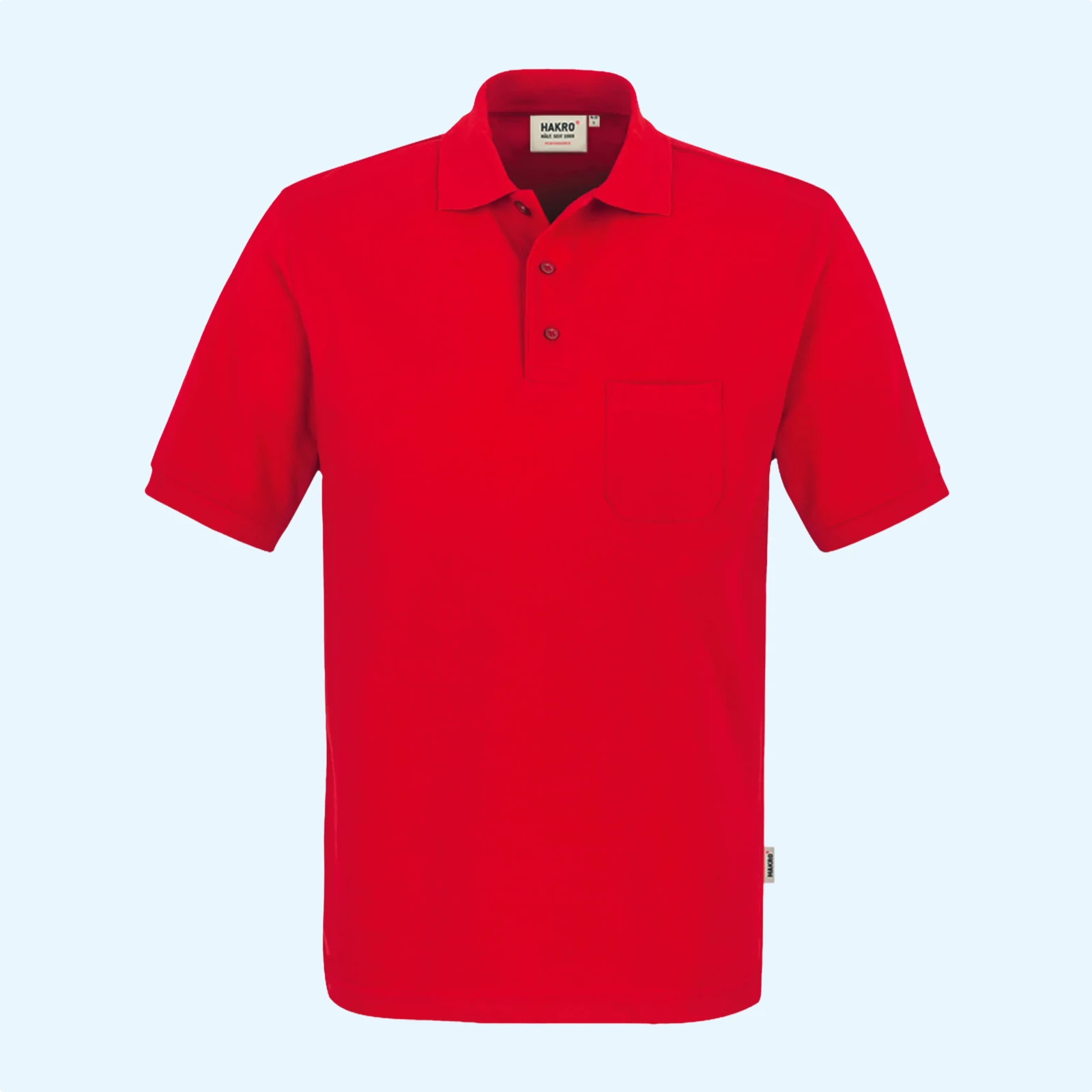 Poloshirt kurzarm mit Brusttasche mieten bei Bardusch