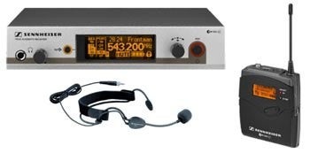 Sennheiser G3 ew 300er Serie Funkmikro-Set (Headset, Ansteckmikro oder Handfunkmikro) – 3