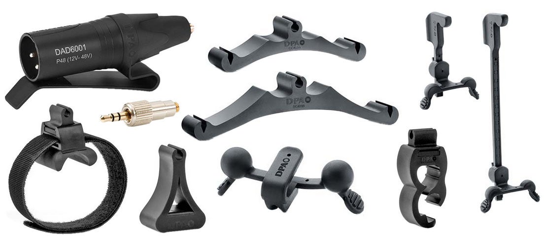 DPA Tourset 4x d:vote 4099 schwarz inkl. 10x Clips nach Wahl – 3