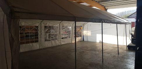 Zeltpavillon 10 x 5m / Schnellaufbauzelt / Partyzelt / Festzelt / Gartenzelt – 2