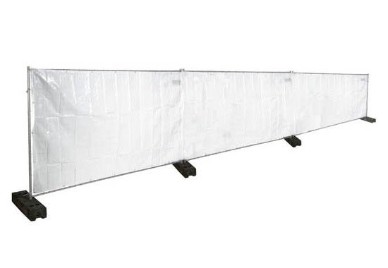Sichtschutzplane / Sichtschutz / Mobilzaunplane / Bauzaunplane – 2