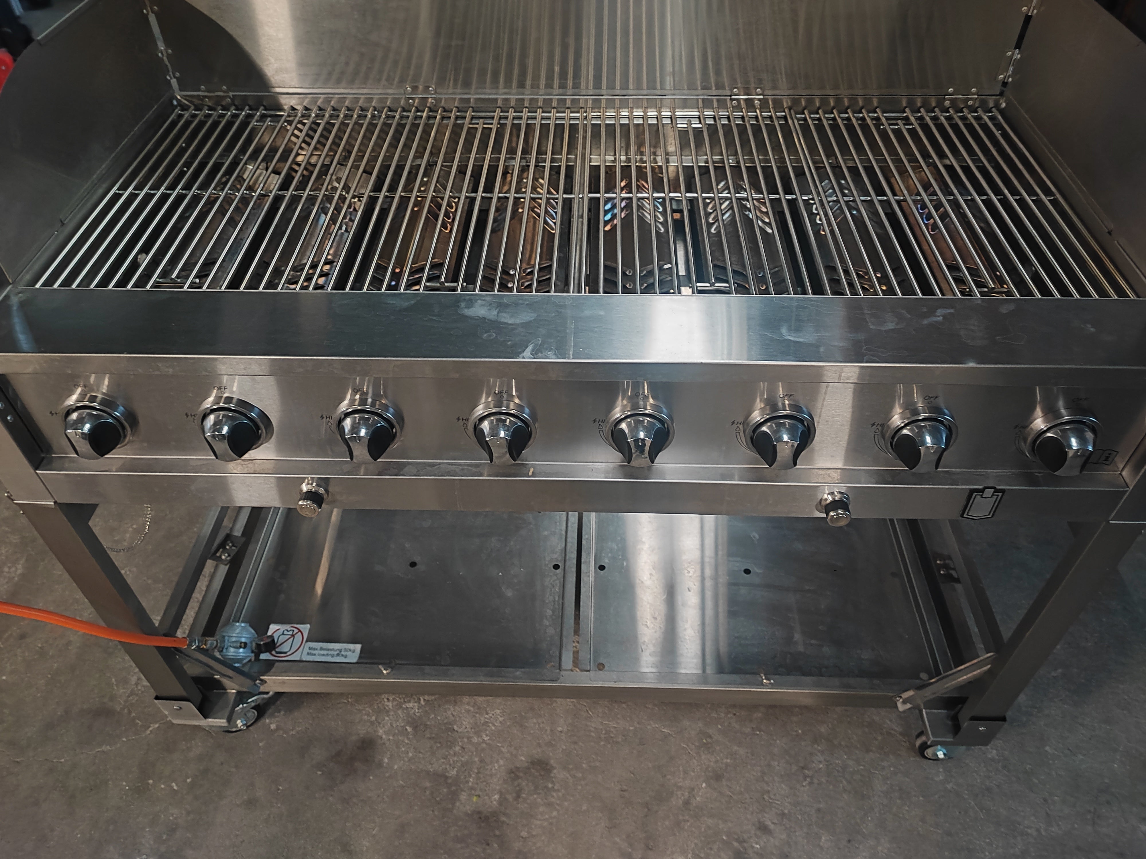 Profi Gasgrill 8 Brenner – 2