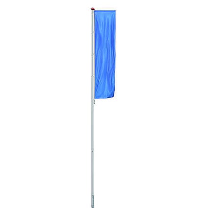 mobiler Fahnenmast / Fahne / Notausgang
