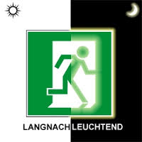 Notausgangsbeschilderung / Notausgangsschild / Notausgang / Fluchtweg / Beschilderung – 2