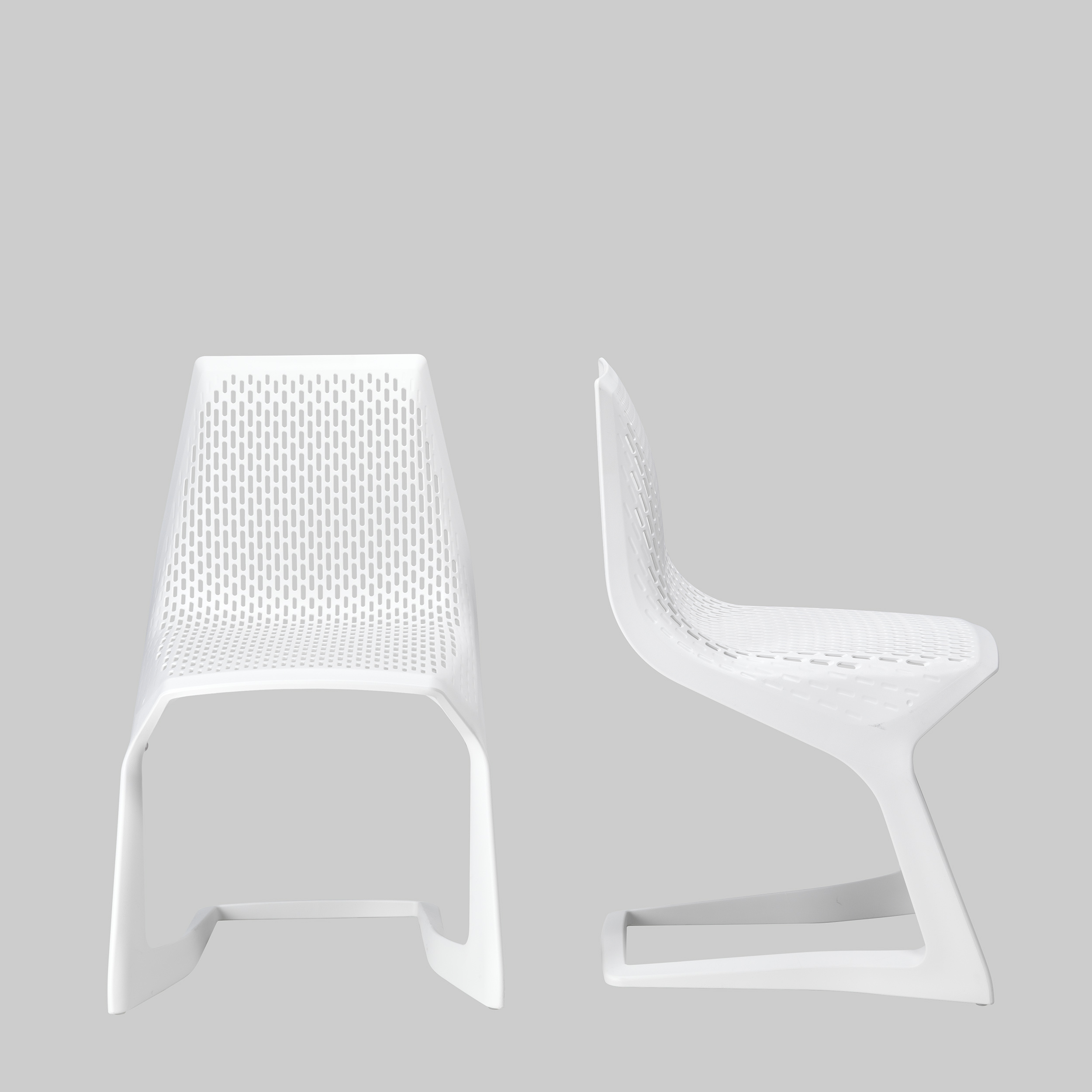 Stuhl MYTO Weiss / Weiss mieten bei ADEXPO