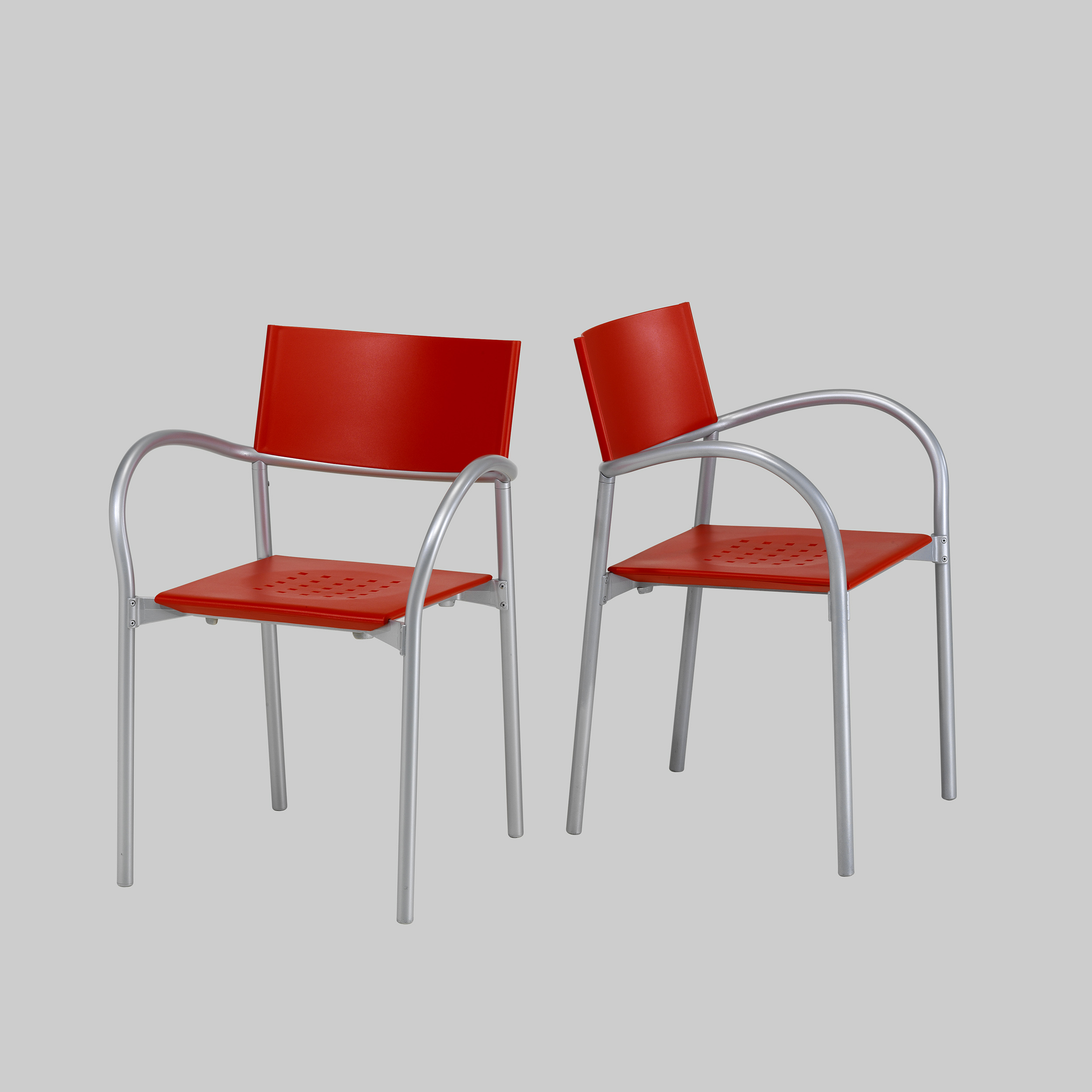 Stuhl BREEZE Rot / Aluminium mieten bei ADEXPO