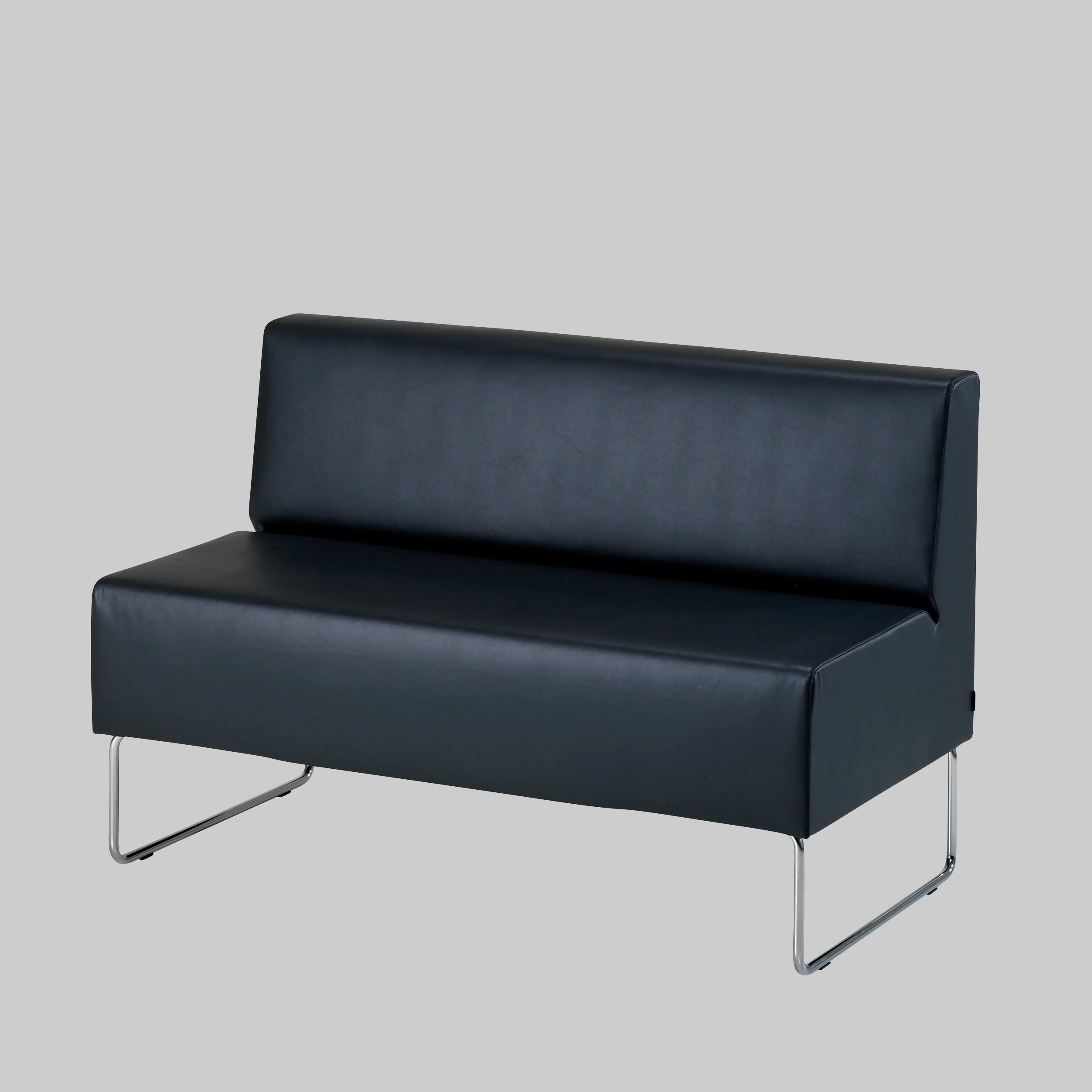 Sofa HOST 2 Schwarz / Chrom mieten bei ADEXPO