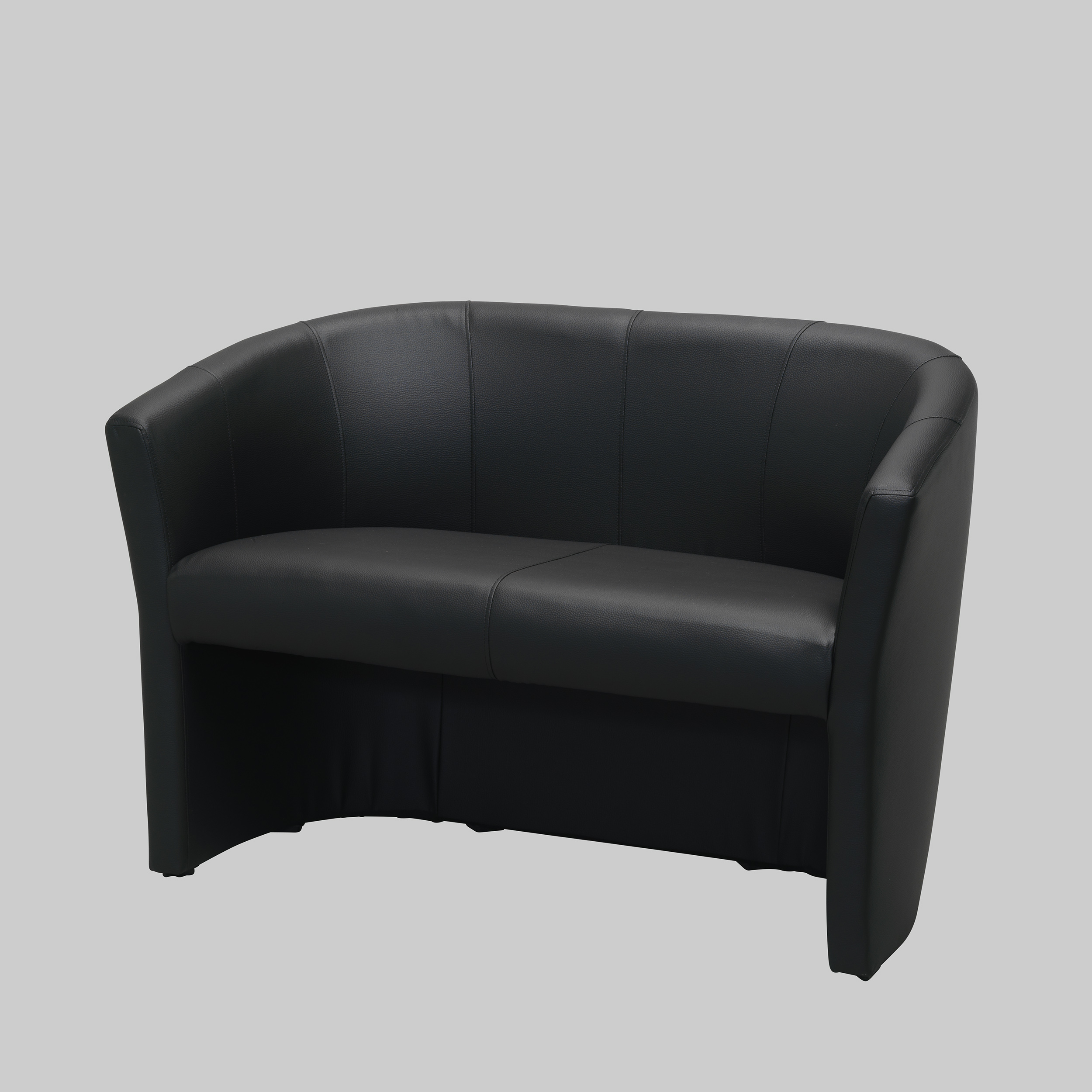 Sofa ROME 2 Schwarz / Schwarz mieten bei ADEXPO